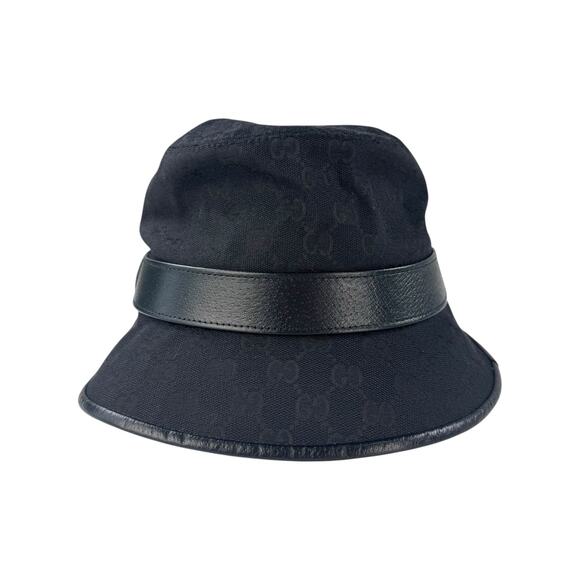 Gucci Monogram Black Bucket Hat main image 5